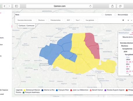 Focus sur le logiciel de cartographie électorale